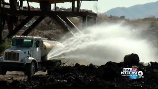 Landfill fire finally out, arson suspected