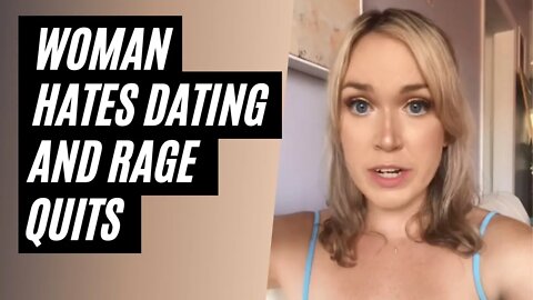 Desperate Woman Decides To Quit Dating Forever. I Quit Dating Videos