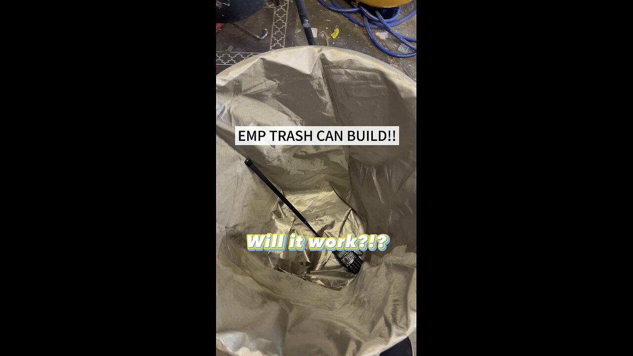 EMP SHIELDED TRASHCAN