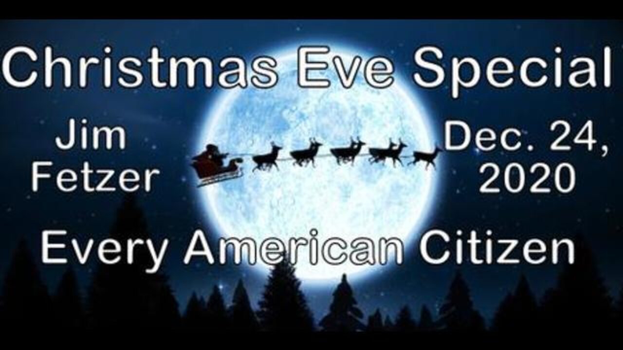 Christmas Eve Special (24 December 2020): For Rebecca Carnes and Every American Citizen