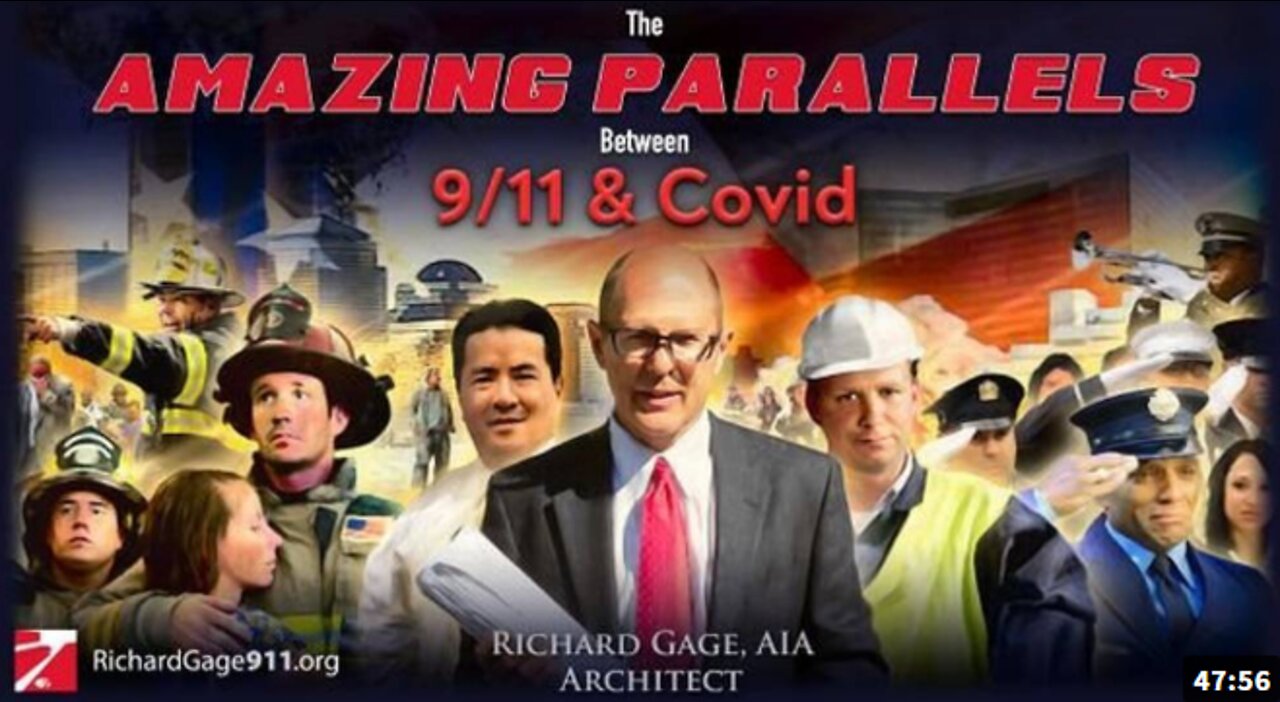 The Amazing Parallels Between 9/11 & Covid - RichardGage911 - Red Pill Expo - July 9/10