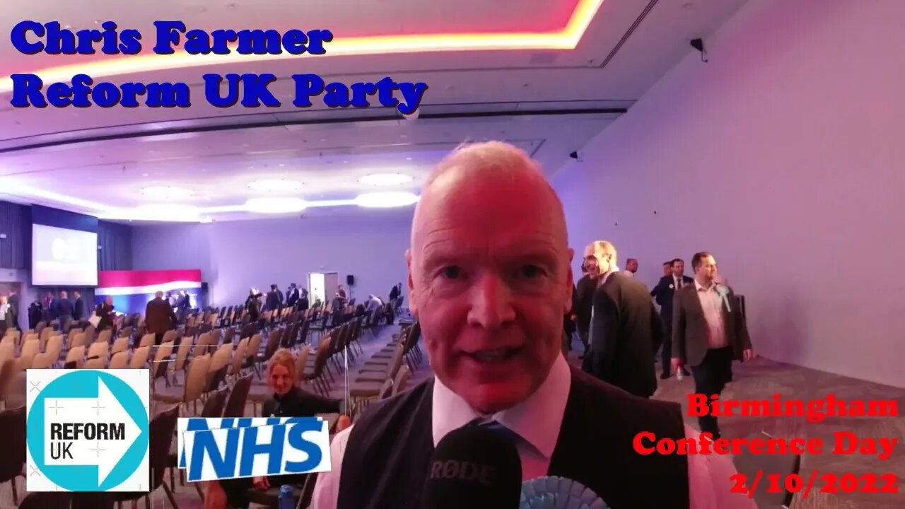 CHRIS FARMER FROM REFORM UK PARTY, GEEZER JOHNSON REPORTS