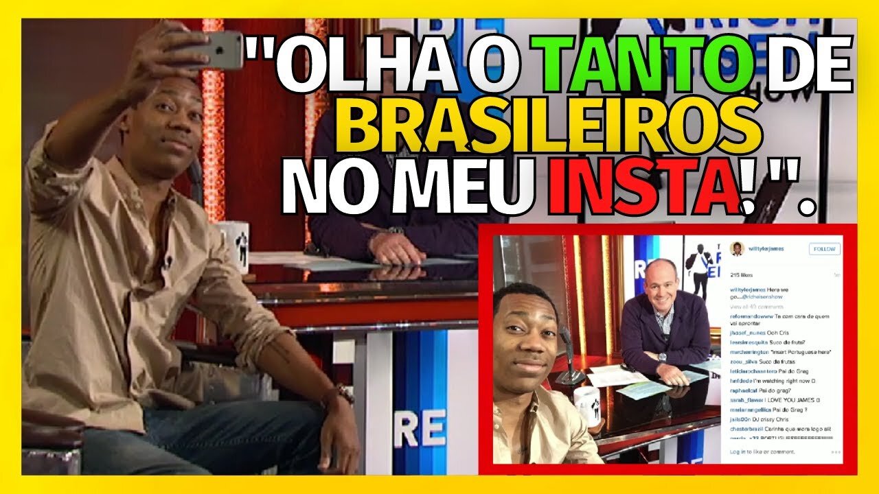 TYLER JAMES WILLIANS (TODO MUNDO ODEIA O CHRIS) FAZ TESTE COM BRASILEIROS AO VIVO | LEGENDADO PT-BR