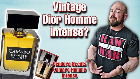 VINTAGE Dior Homme Intense Clone! | Pendora Scents CAMARO HOMME INTENSE Fragrance Review