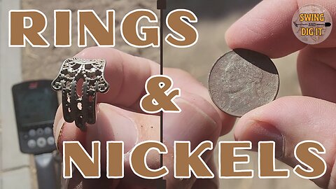 RINGS and NICKELS all over this park - Metal Detecting 3 Local PARKS with my Equinox 800