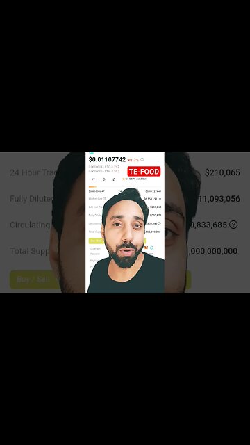 Do not invest in Te food crypto and VeChain 👎