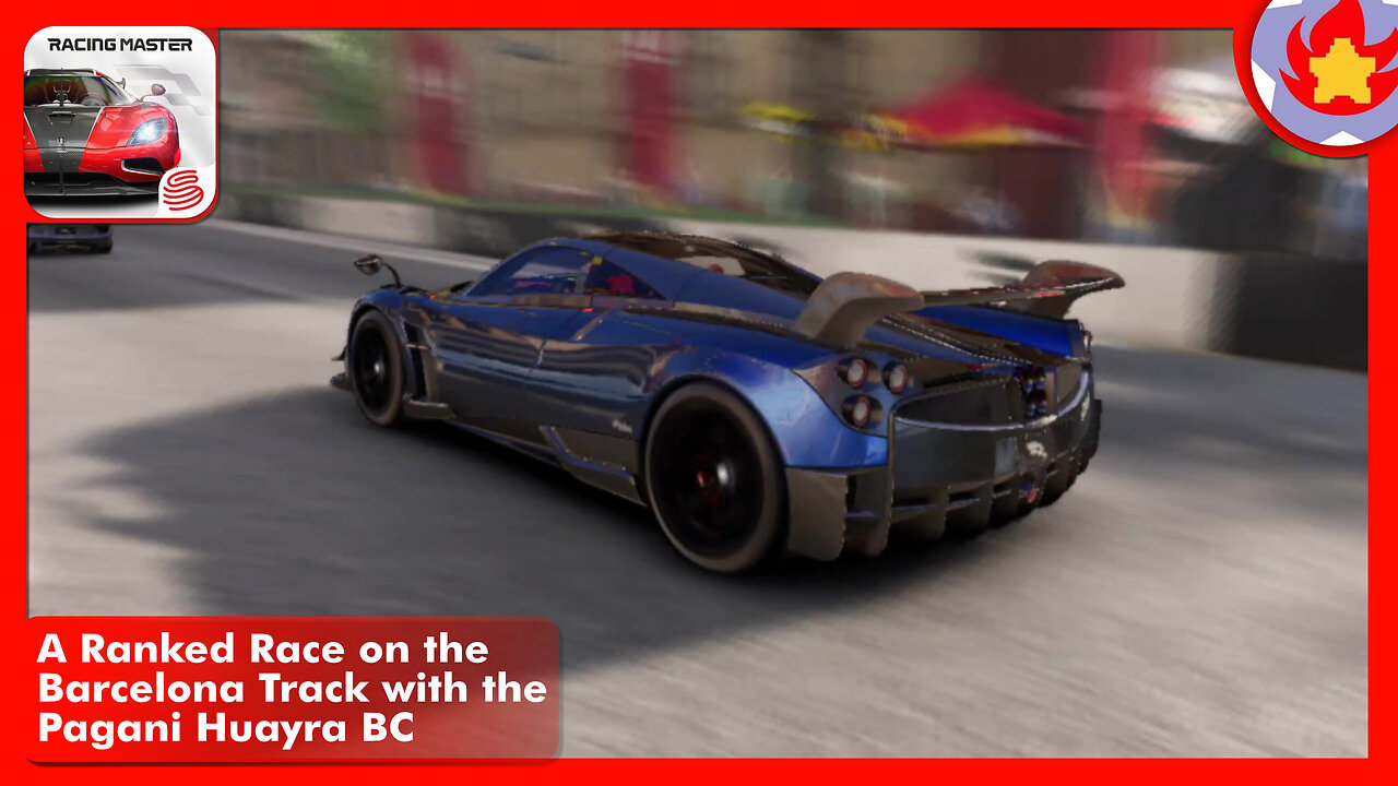 A Ranked Race on the Barcelona Track with the Pagani Huayra BC | Racing Master