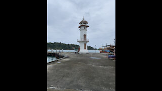 Bang Bao fishing village Koh Chang Thailand - beware of the monkeys!