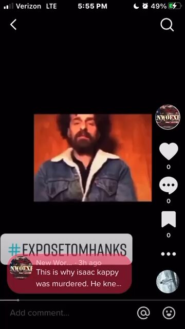 Isaac Kappy exposes pedos. Tom hanks Seth green etc