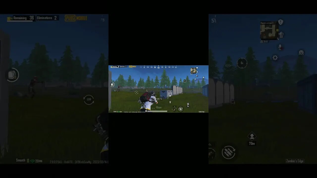 1 vs 3 in pubg mobile #pubgmobile #gaming #trending #shorts