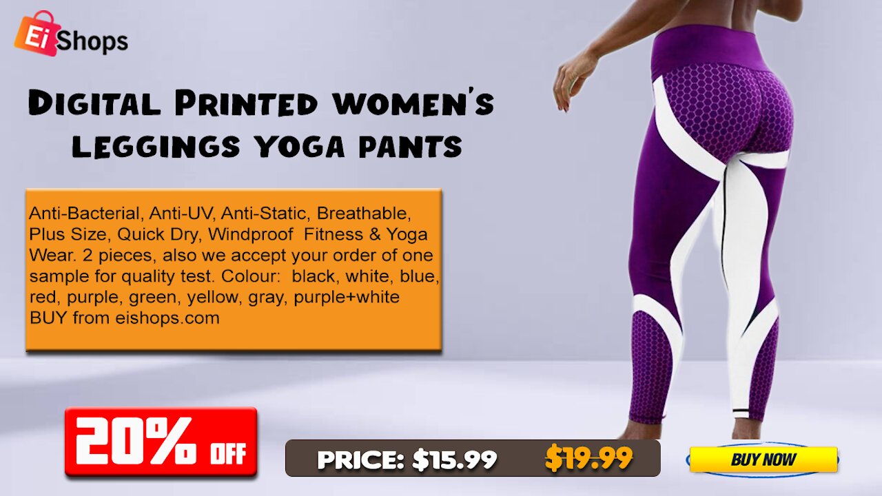 Digital Printed women's leggings yoga pants | women's leggings yoga pants on eishops