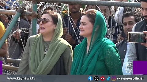 مریم اورنگزیب کی مینار پاکستان میں میڈیا سے گفتگو