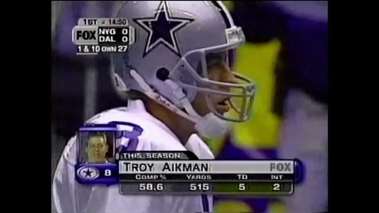 1998-11-08 New York Giants vs Dallas Cowboys