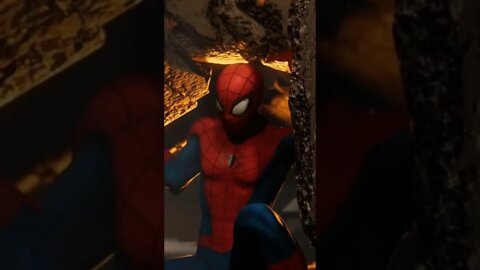 SpiderMan is Stronger than you think. #ytshorts #youtubeshorts #spidermanps5 #spiderman #ytstudio