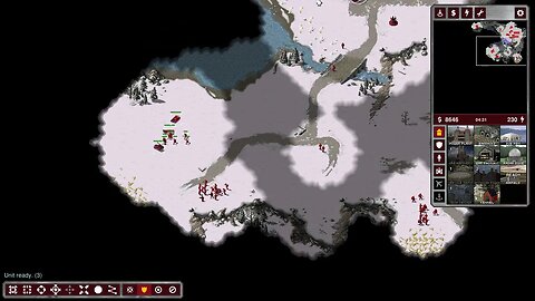 OpenRA C&C Red Alert; Skirmish, Polar Disorder, Russia vs Germany rush AI of INSANITY... I gave up..