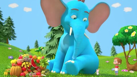 The Giant Elephant Song | Kindergarten Music & Nursery Rhymes | Cartoons for Kids | Little Treehouse