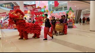 Lion dance