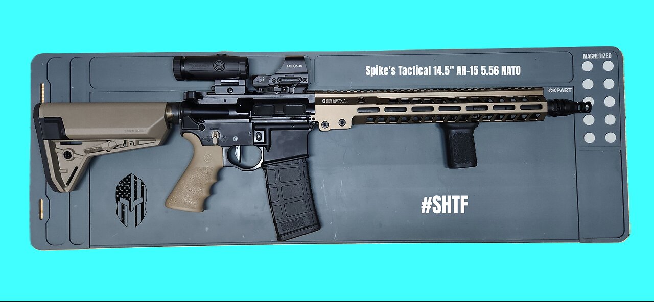 🗡🗡🗡Spike's Tactical 14.5" Forged AR-15 5.56 NATO #SHTF #pewpew #trending #viralvideo @Styxx2018