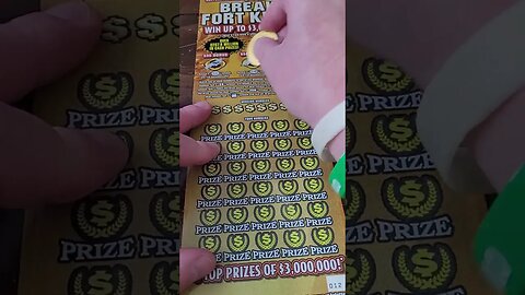 Fort Knox Scratch Off Lottery Ticket TEST!