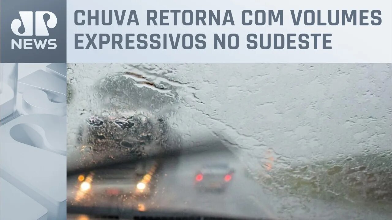 Temporais no Centro-Sul do Brasil nesta quarta-feira (26)