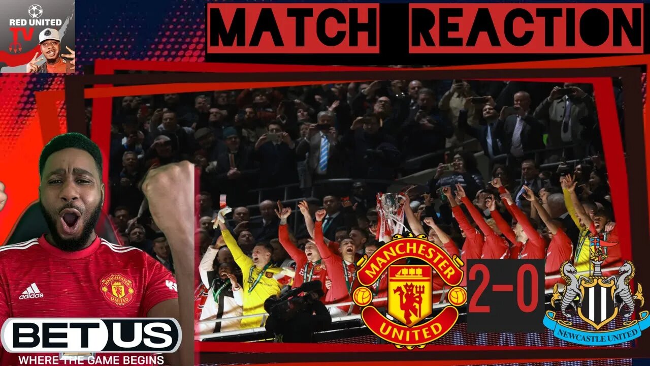 Manchester United 2-0 Newcastle United REACTION CARABAO CUP FINAL - Ivorian Spice Reacts