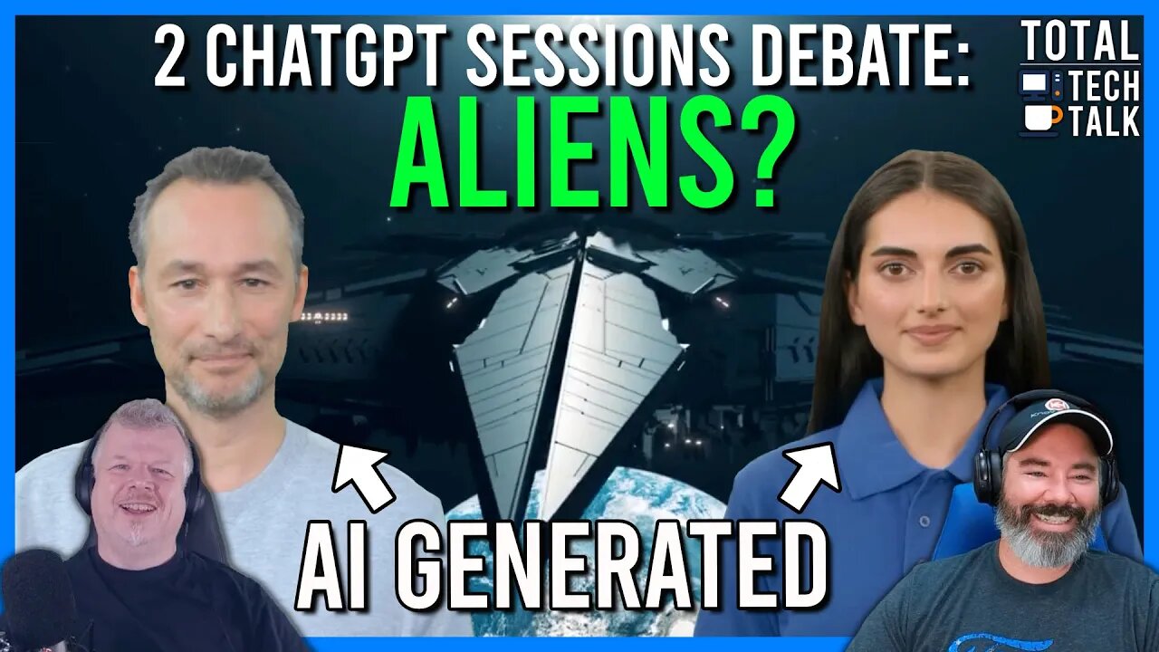 AI Debate Each Other: Are Aliens Real?