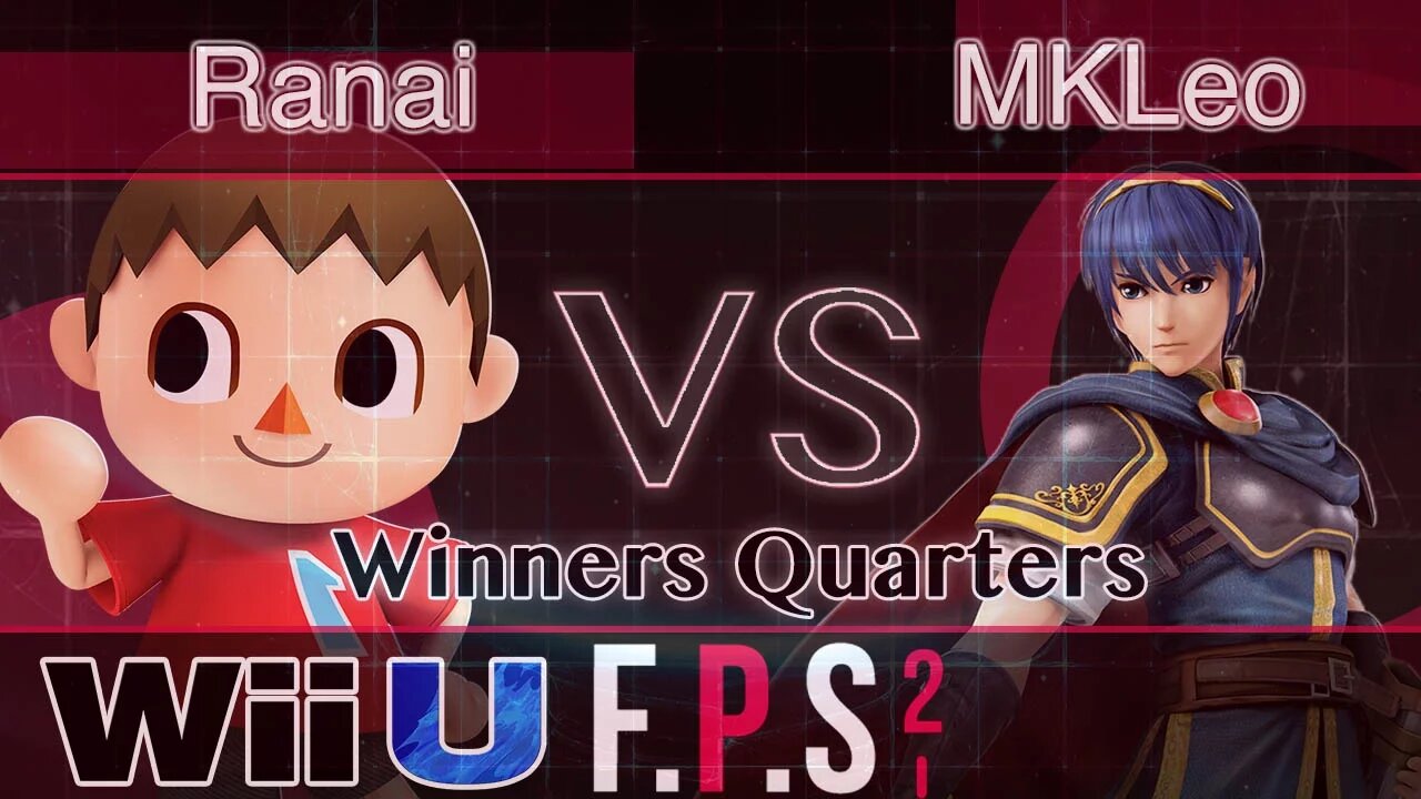 Ranai (Villager) vs. FOX MVG|MKLeo (Marth) - Wii U Winners Quarters - FPS2