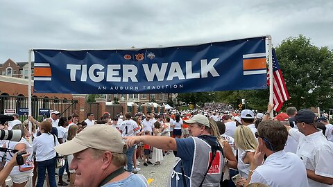 Tiger Walk Auburn vs UMass