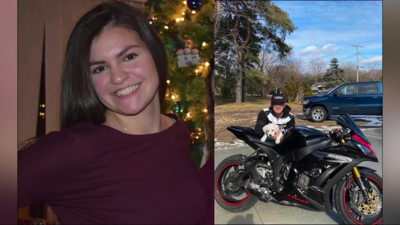 Family members mourn 2 young friends killed in crash in Chesterfield Township Wednesday night