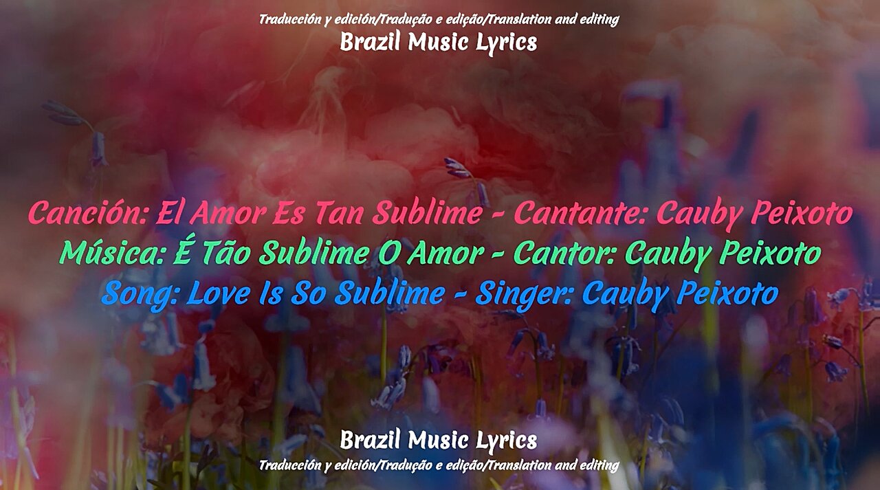 Brazilian Music: Love Is So Sublime - Singer: Cauby Peixoto