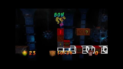 Coco Bandicoot 1 remake - Level 22: Jaws Of Darkness