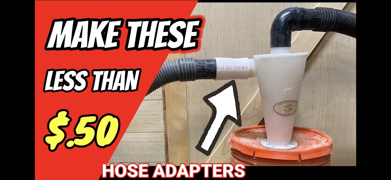 Custom homemade pvc adapters for a shop vac