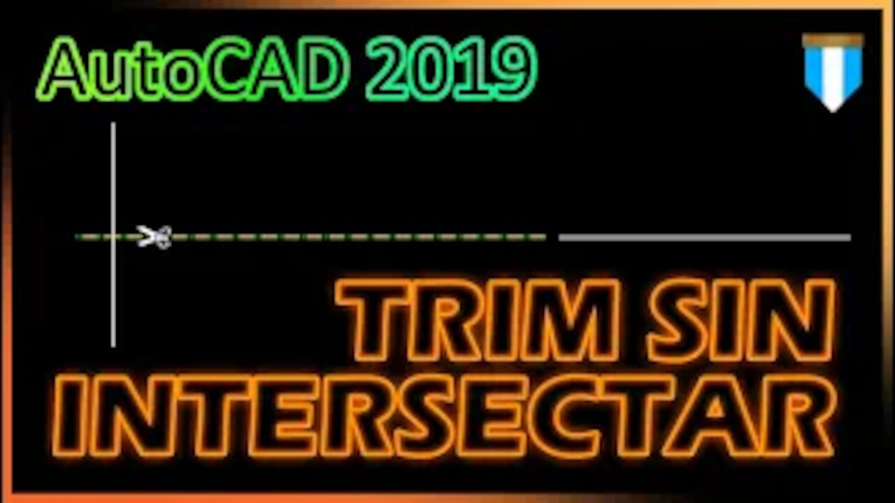 Como corto sin que se crucen las líneas en AUTOCAD