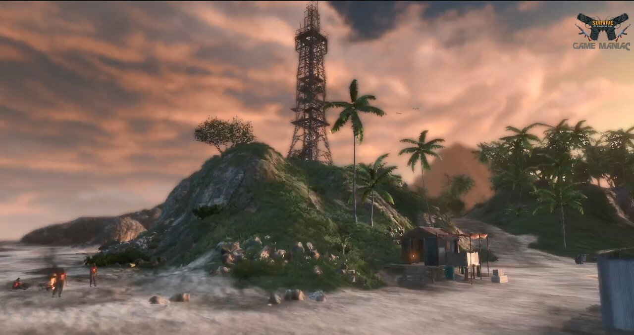 Liberating Radio Tower - Far Cry 3 - Gameplay