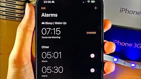 How To Set An Alarm on iPhone!