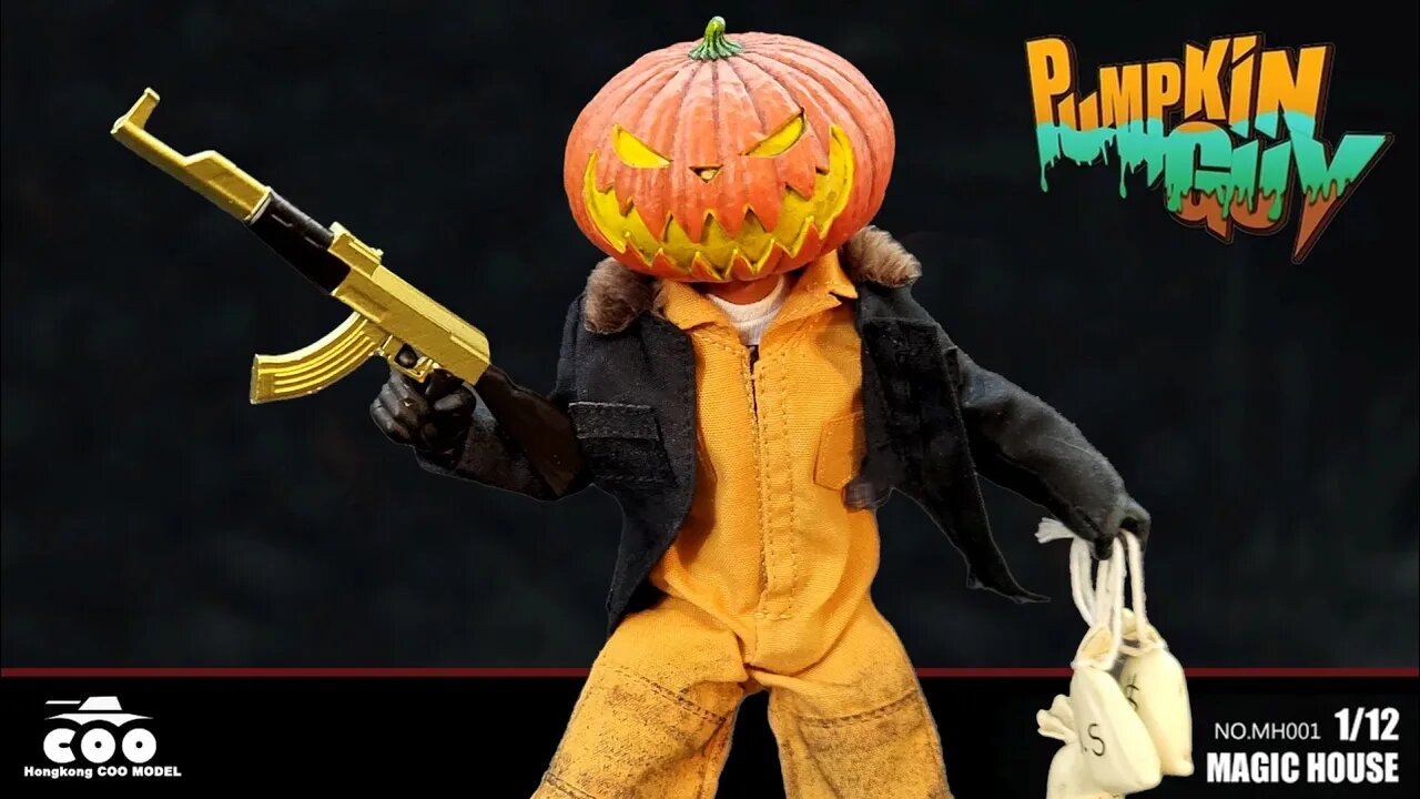 Coomodel Magic House Pumpkin Guy 1/12 Action Figure Review