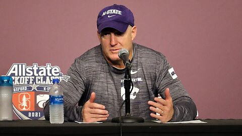 Kansas State Football | Chris Klieman Postgame Press Conference | K-State 24, Stanford 7