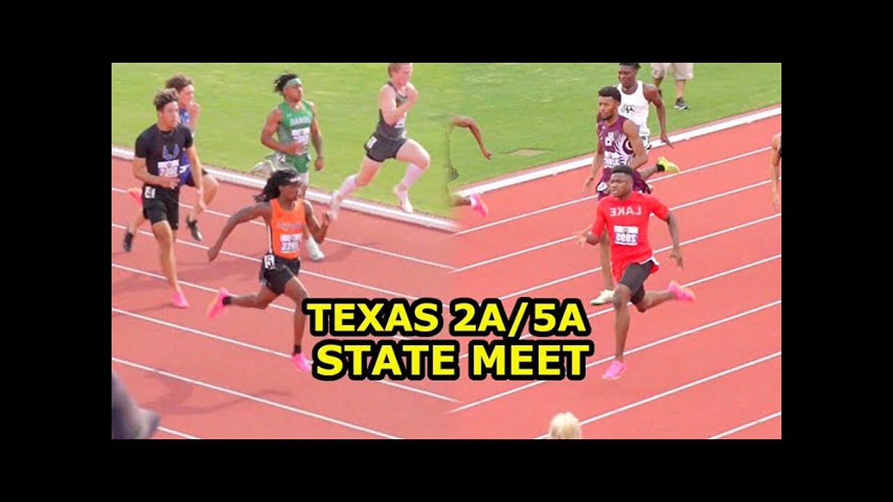 TEXAS 2A⧸5A State Track Meet 2023 Highlights