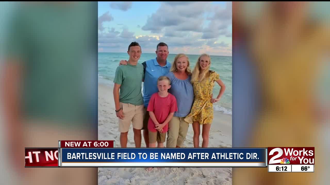 Bartlesville renames field for athletic director battling cancer