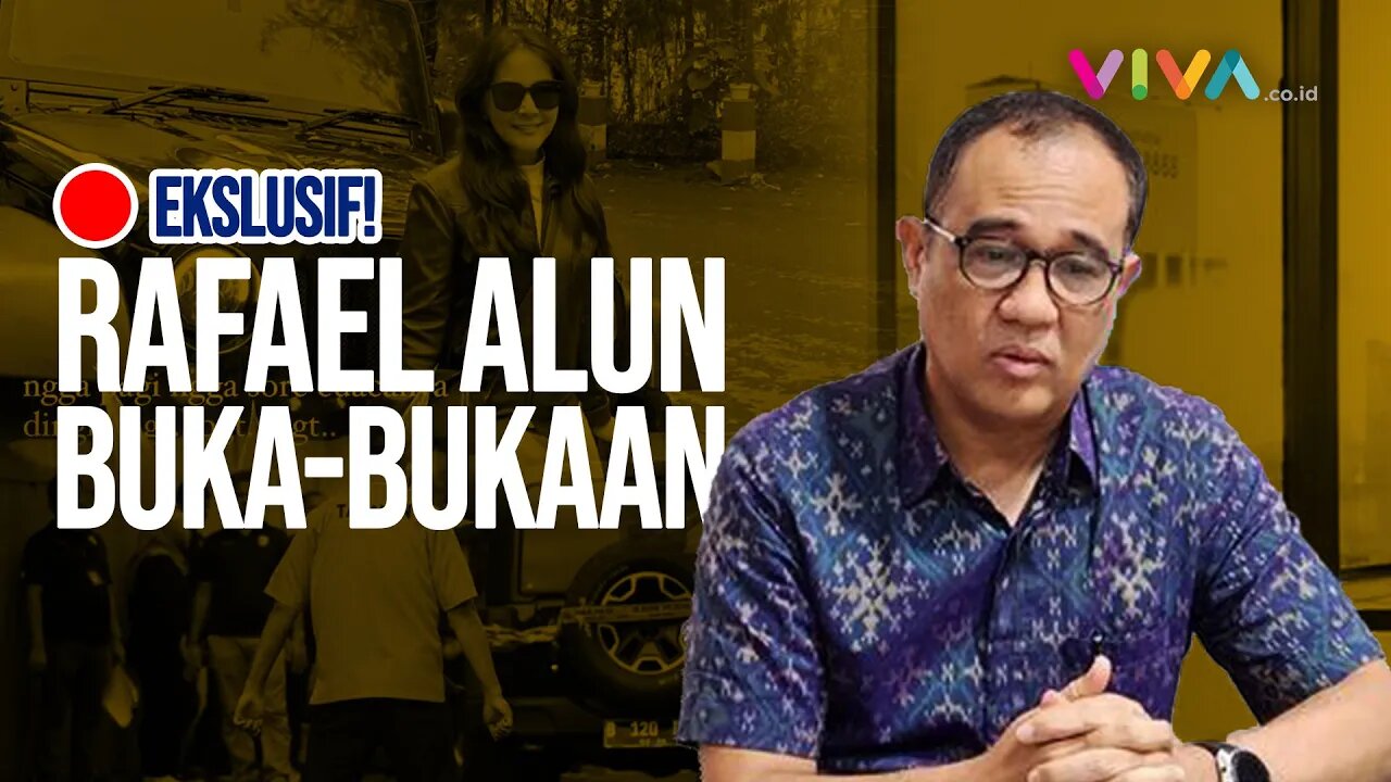 AKHIRNYA! Rafael Alun Blak-blakan Soal Gratifikasi dan Artis R