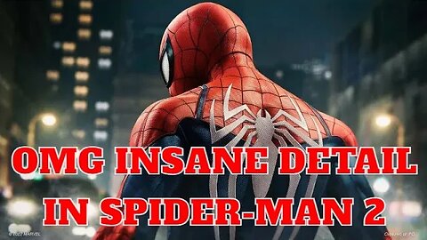 OMG INSANE Details In Marvel Spider-Man 2(4k 60fps) PLAYSTATION 5