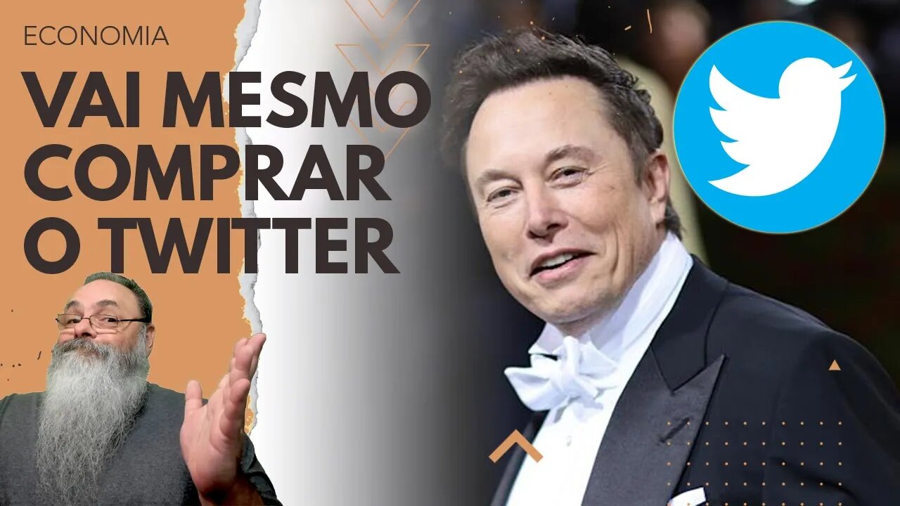 ELON MUSK desiste de DESISTIR e resolve COMPRAR o TWITTER NOVAMENTE, mas é ele MESMO ou PUTIN?