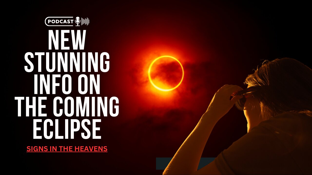 New Stunning Information On The Coming Eclipse