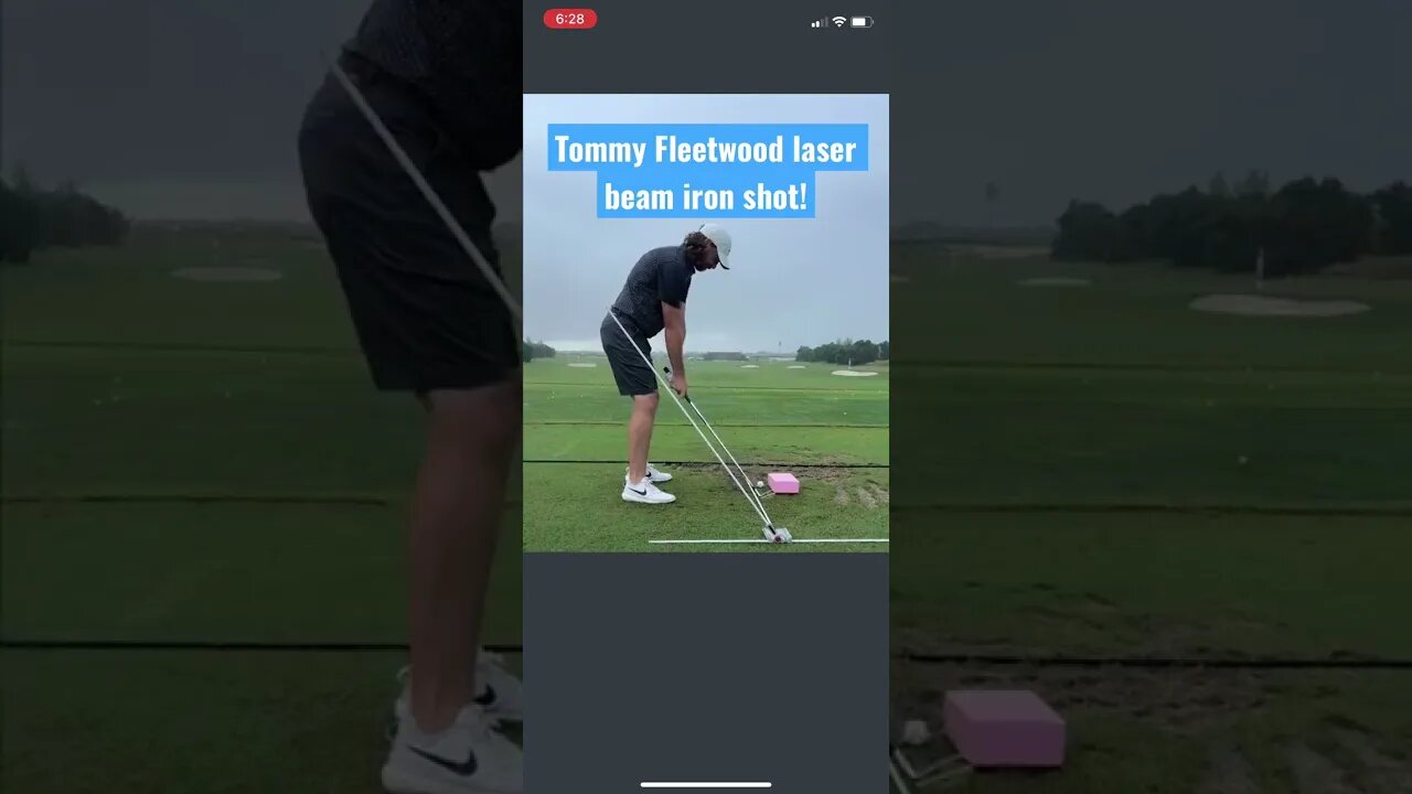 Tommy Fleetwood laser beam iron shots! #tommyfleetwood #golf #tomgillisgolf