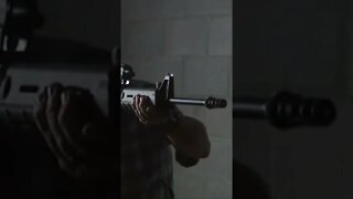 Test firing the AAC Muzzle brake