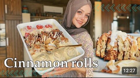 Soft & Fluffy Cinnamon rolls receipt سينامون رولز