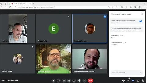 Encontro das 21h. Subindo até o último degrau: o amor.
