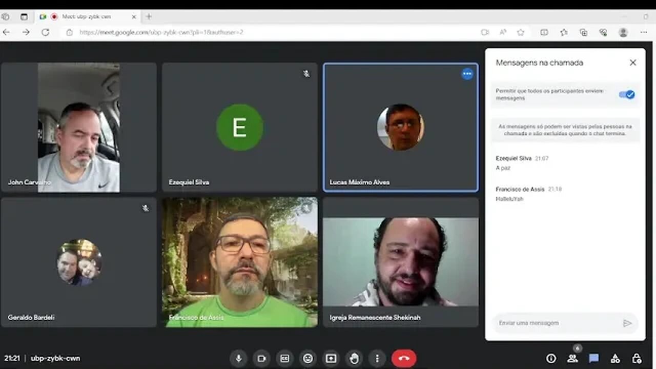 Encontro das 21h. Subindo até o último degrau: o amor.