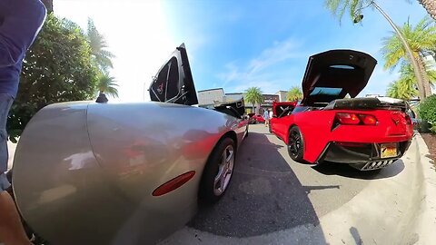 2001 Chevy Corvette - Promenade at Sunset Walk - Kissimmee, Florida #corvette #insta360