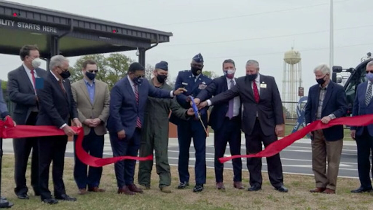 Sheppard Main Gate Ribbon Cutting Ceremony